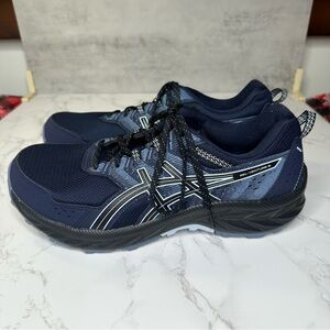 ASICS Gel Venture 9 Men’s 10 4E XWide Midnight Sky Trail